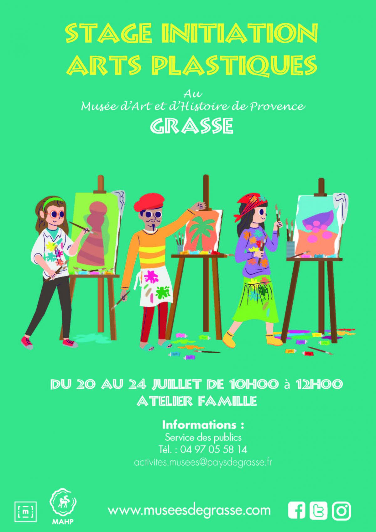 Atelier Famille : Stage initiation arts plastiques