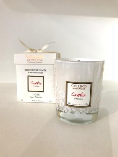 Bougie Fleurs Blanches
